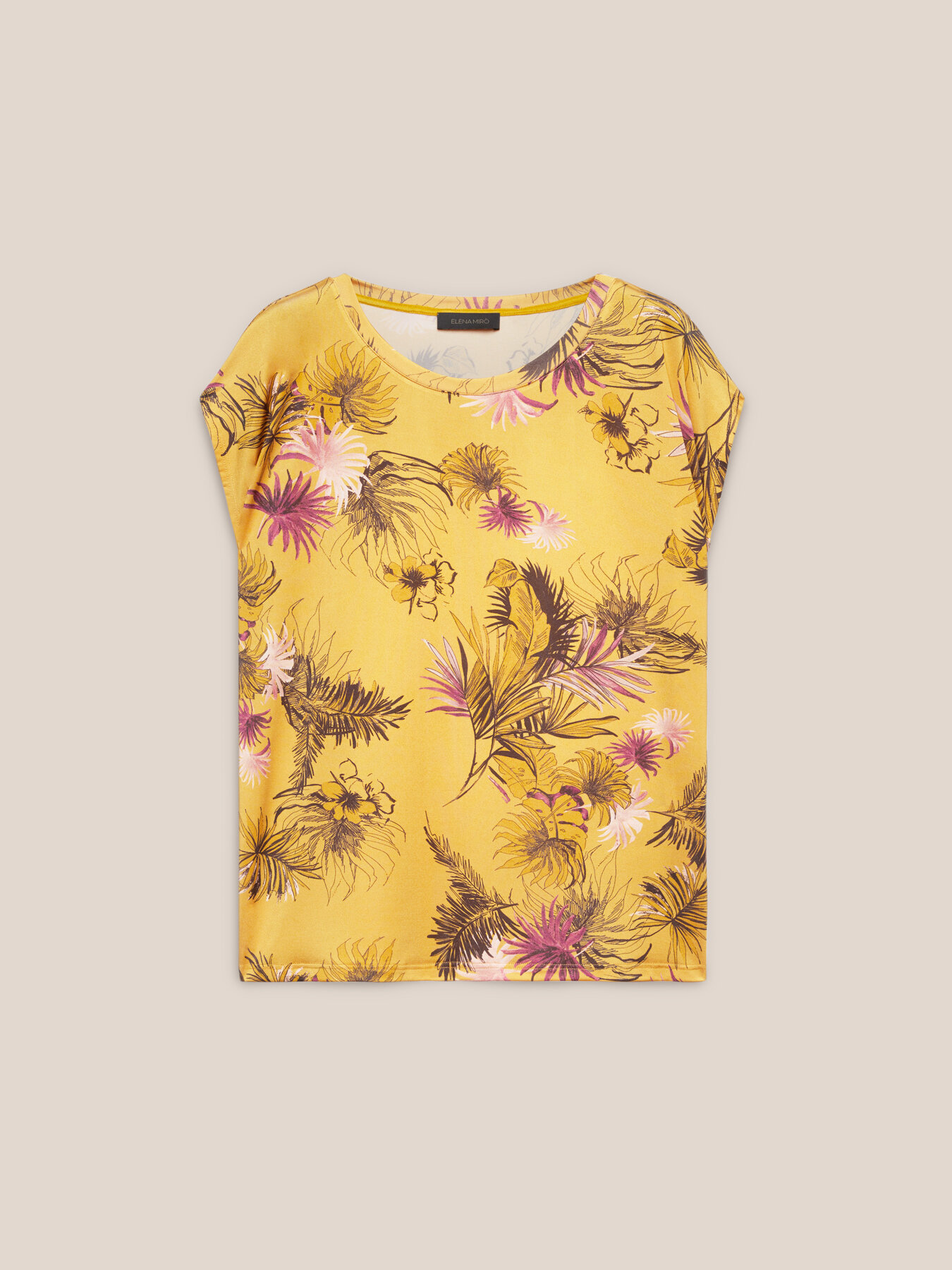 Camiseta con estampado de jungla image number 4