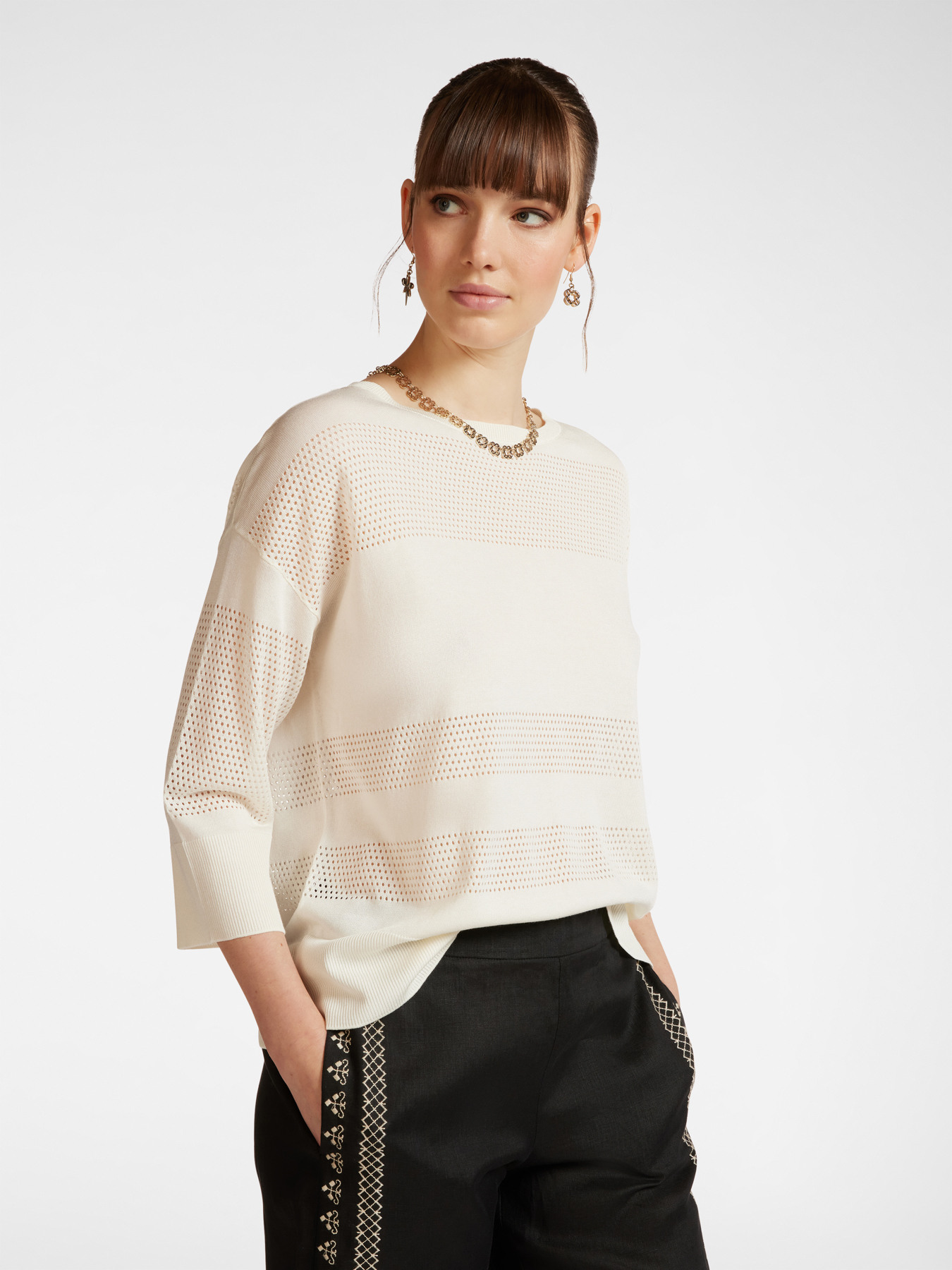 Maglia traforata image number 0