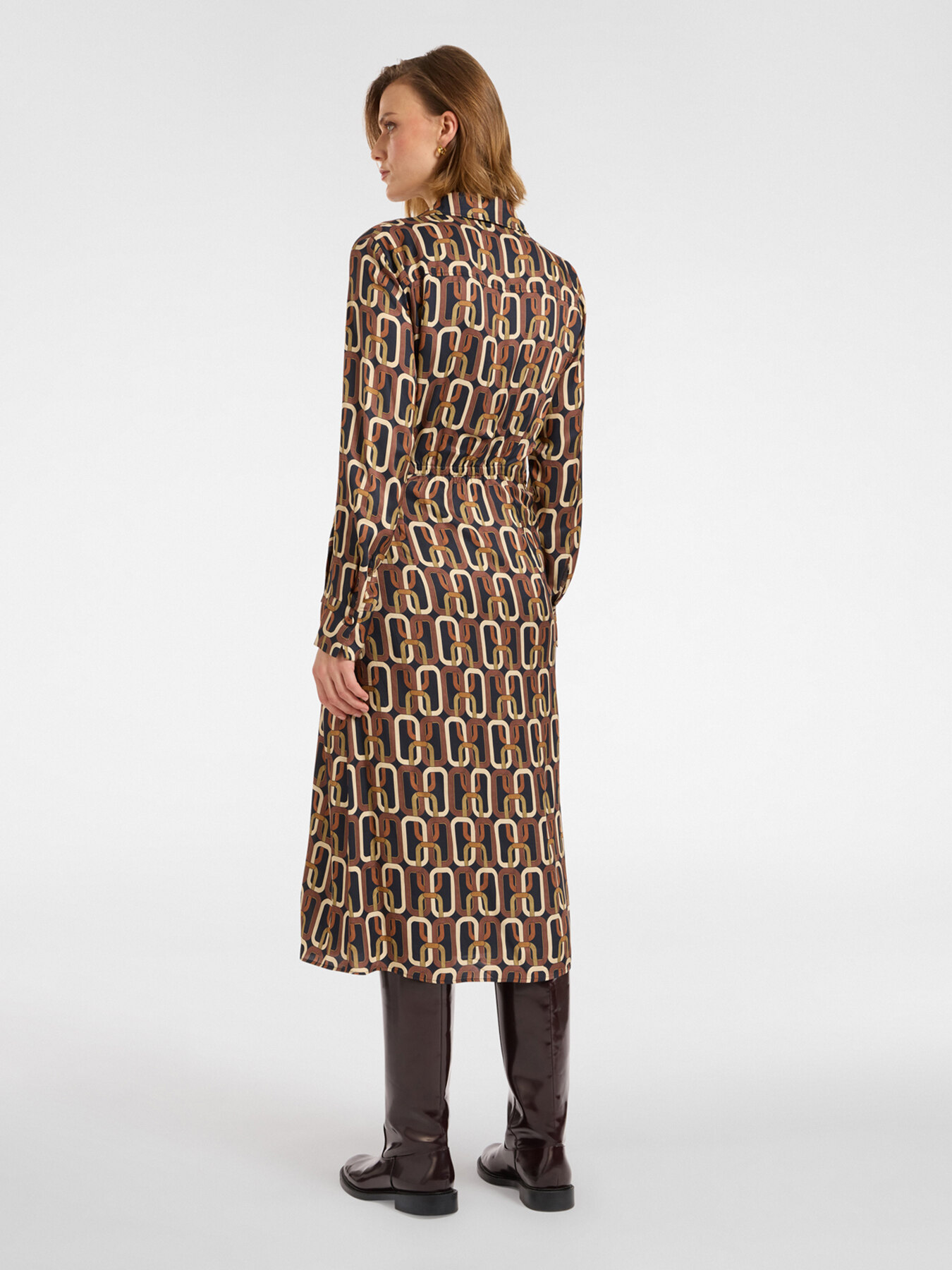 Wrap dress stampato image number 1