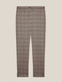 JACQUARD STOVEPIPE TROUSERS image number 4