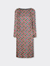 Kleid mit geometrischem Druck image number 4