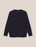 Woollen cardigan with pockets image number 3