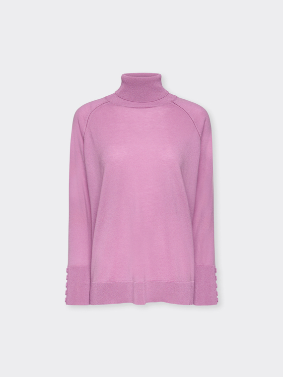 Soft touch turtleneck sweater