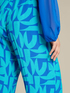 Printed ECOVERO™ viscose trousers image number 3