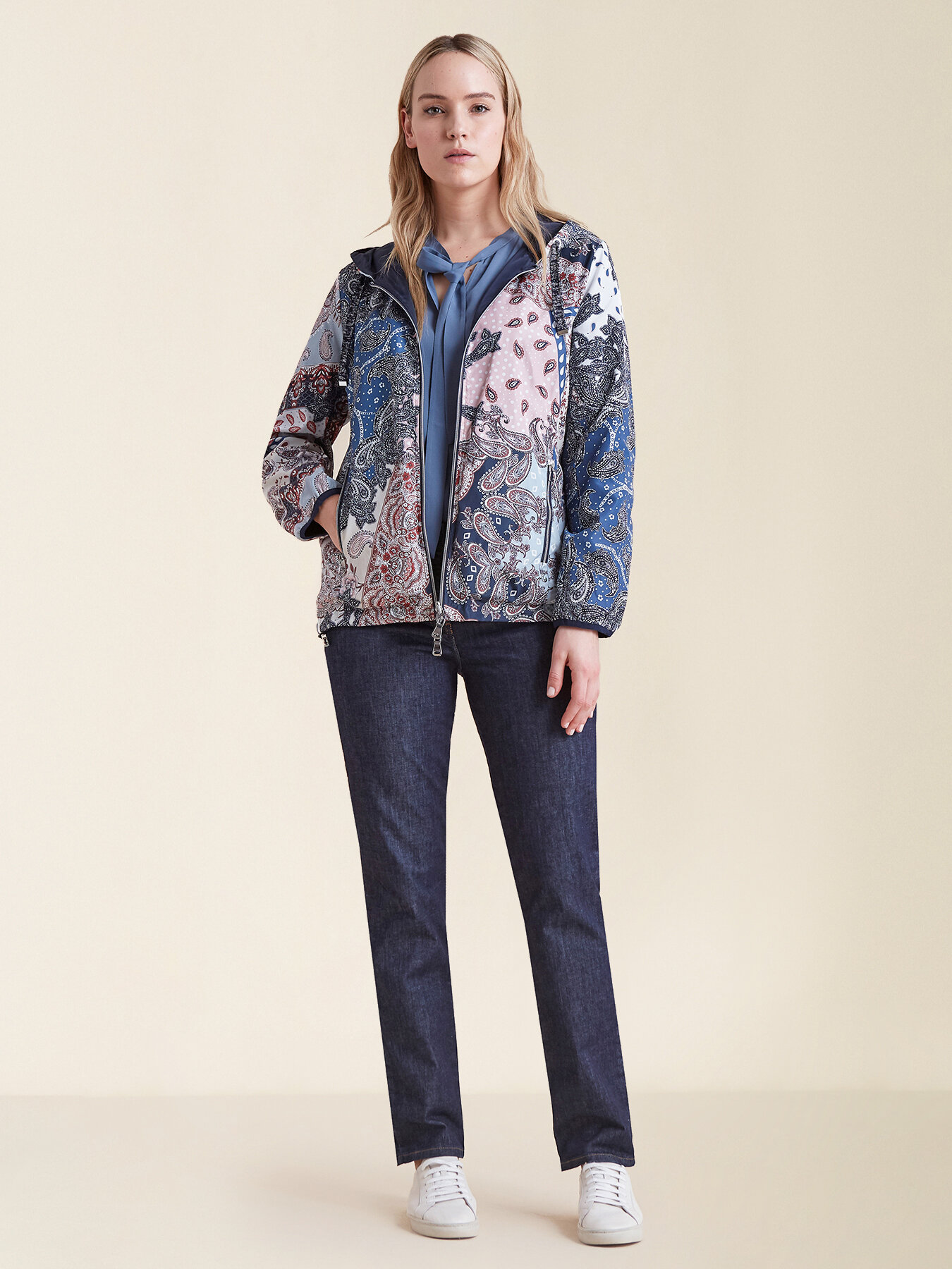 Giubbotto reversibile stampato image number 0