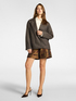 Boxy double-breasted jacket in wool blend image number 2