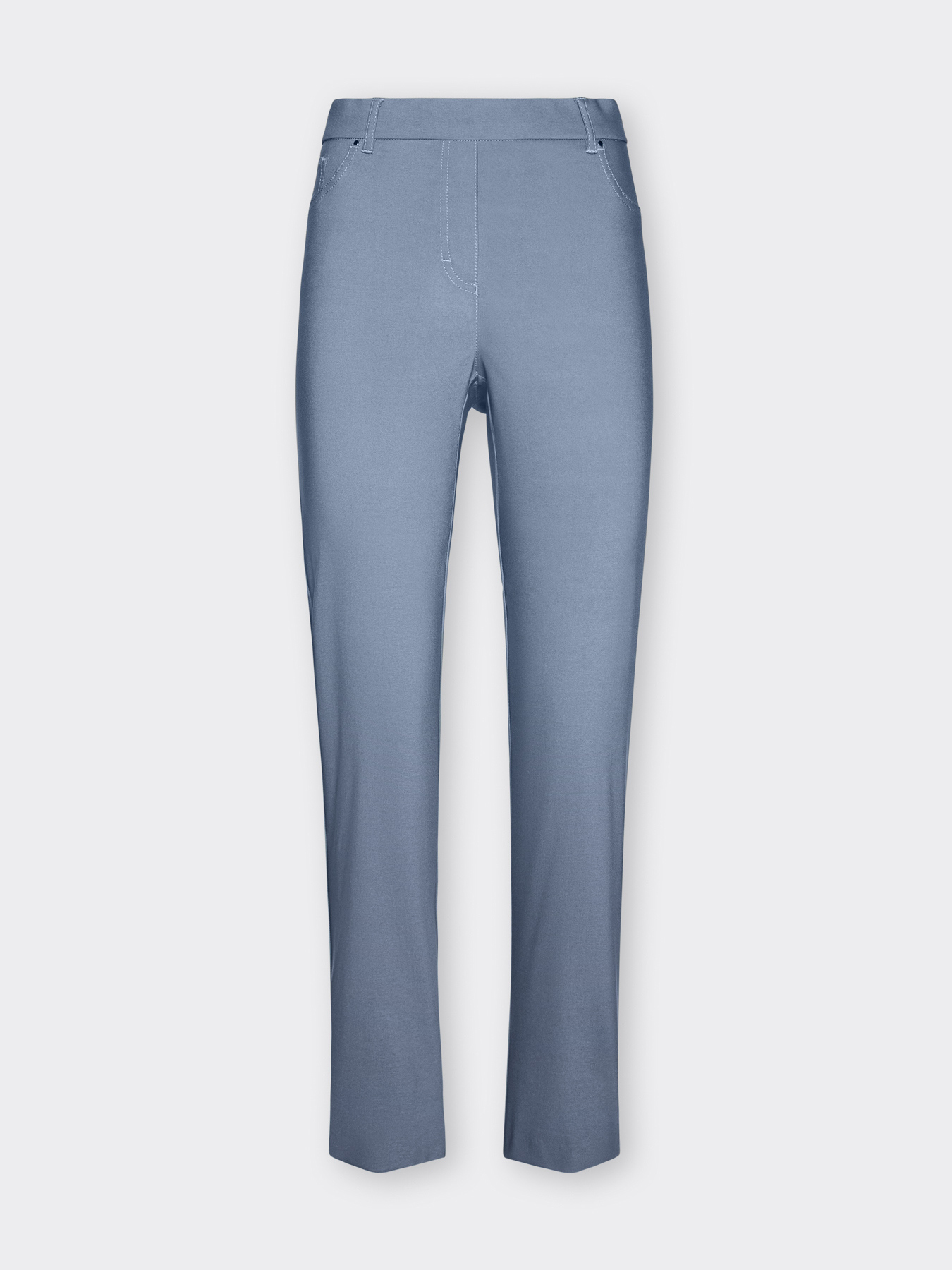 Slim pull-on pants image number 4
