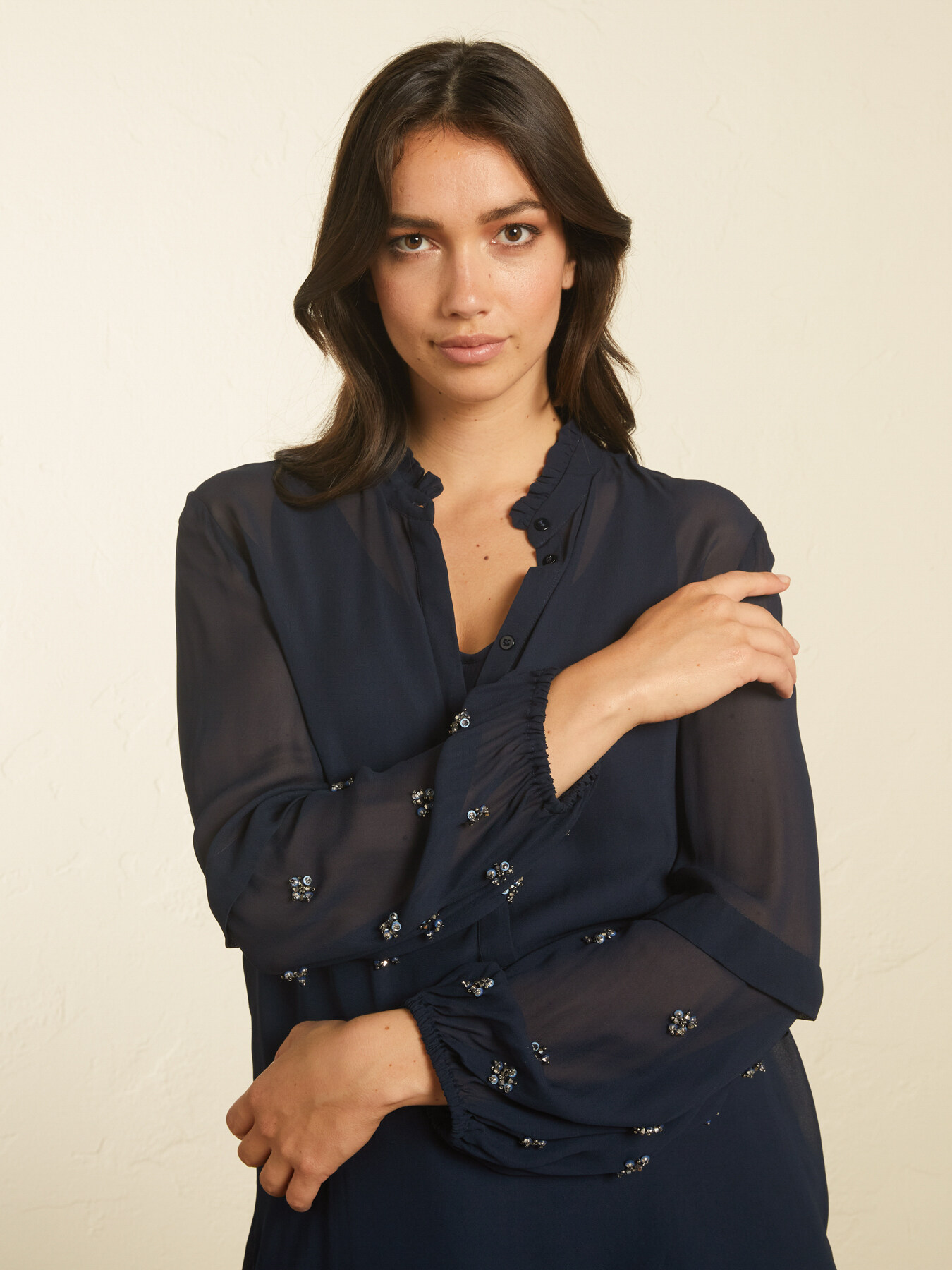 Blusa bordada image number 0