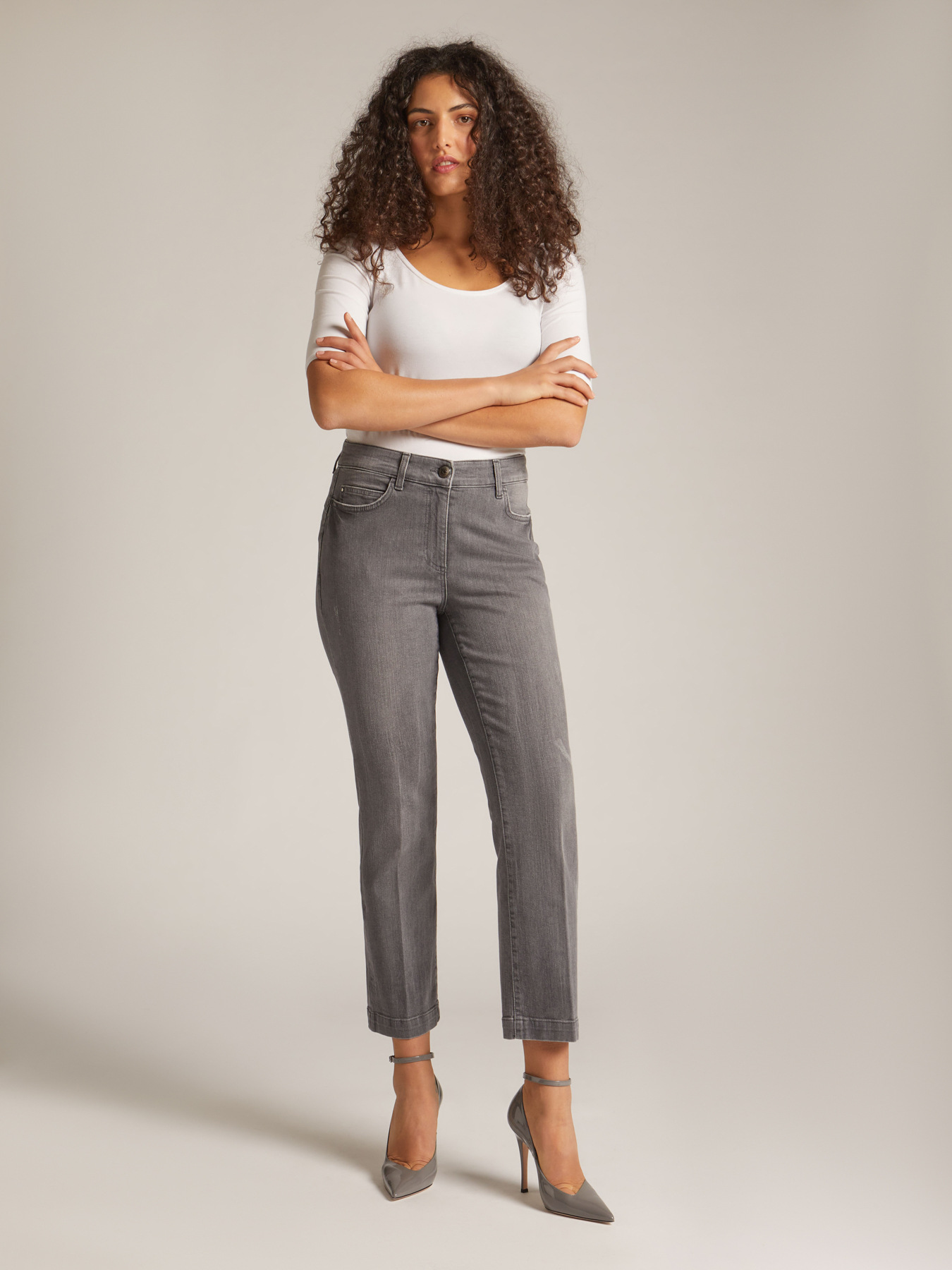 KICK FLARE JEANS, STRETCH DENIM 9.5 OZ image number 2