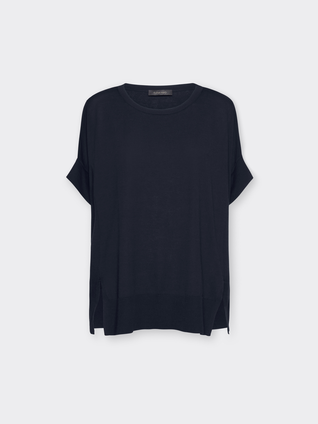 T-shirt boxy en coton et modal image number 4