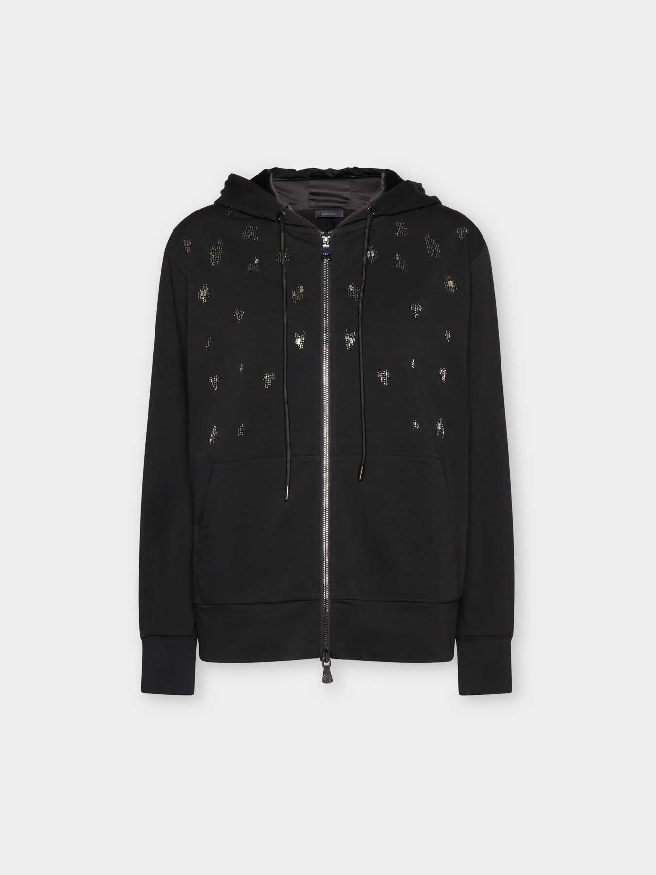 Cotton sweatshirt with embroidery image number 4