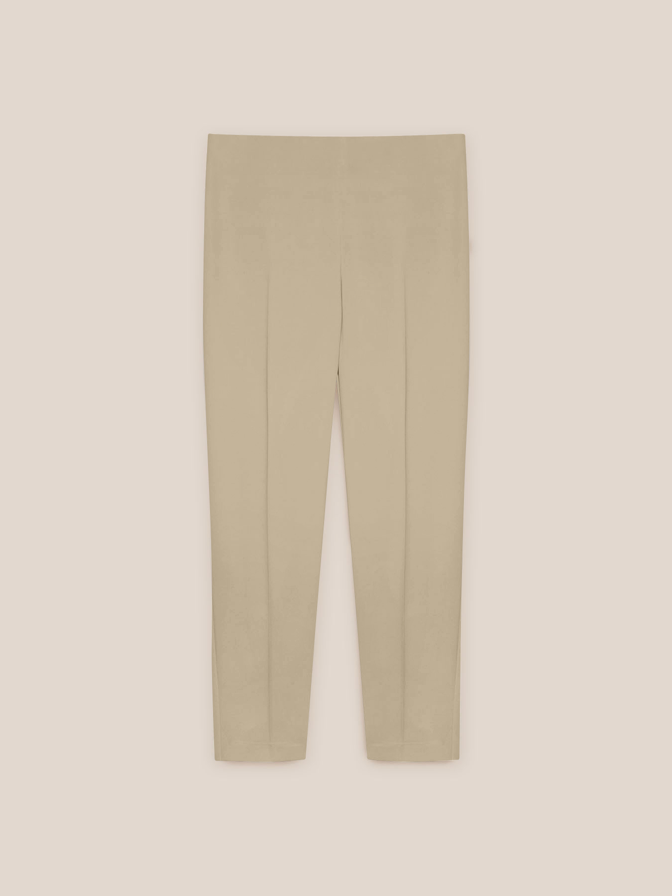 Pantaloni in cady color "greige" image number 4