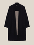 Long cardigan with back pattern image number 4