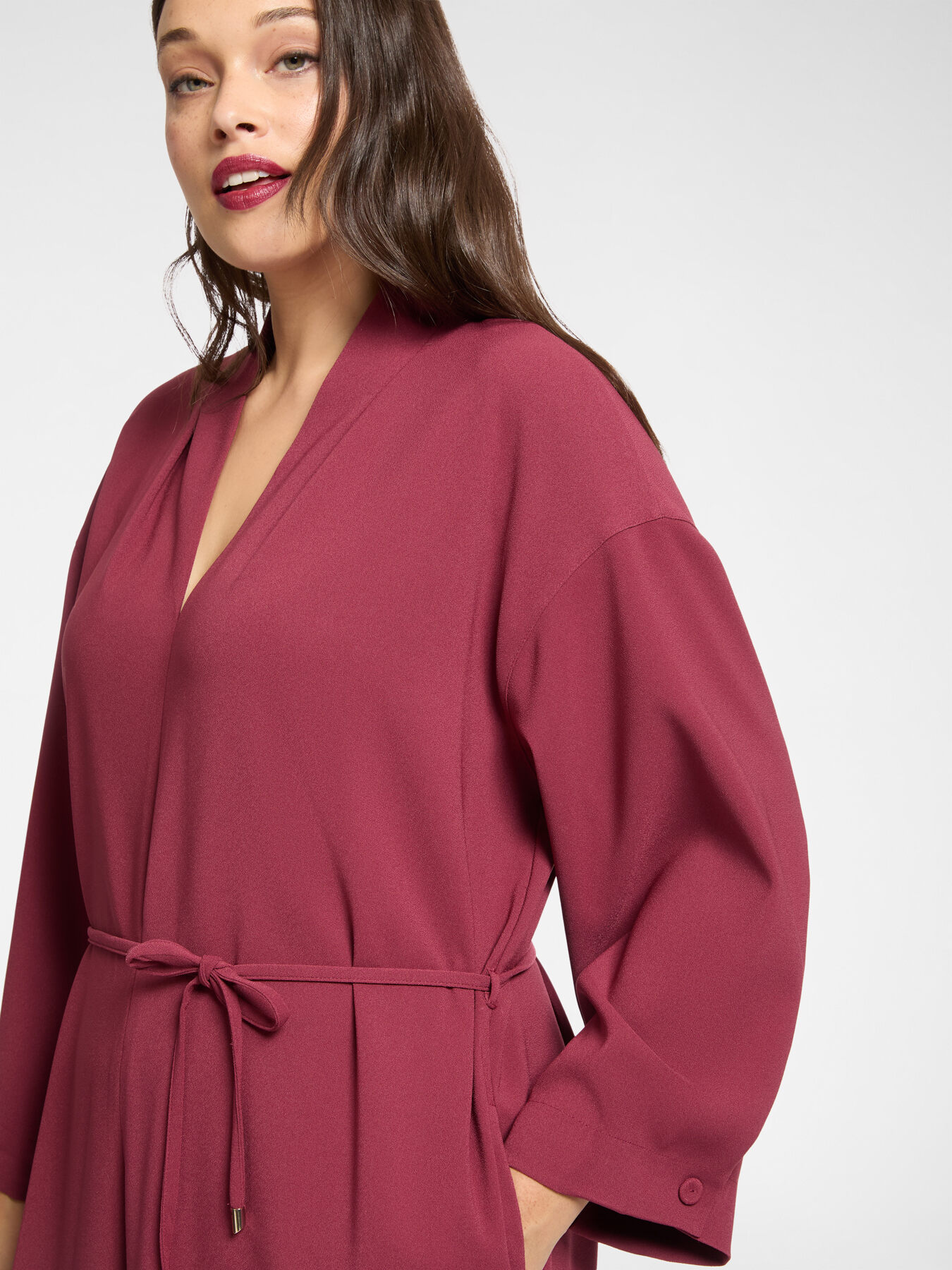 Combinaison en jersey avec ceinture image number 3