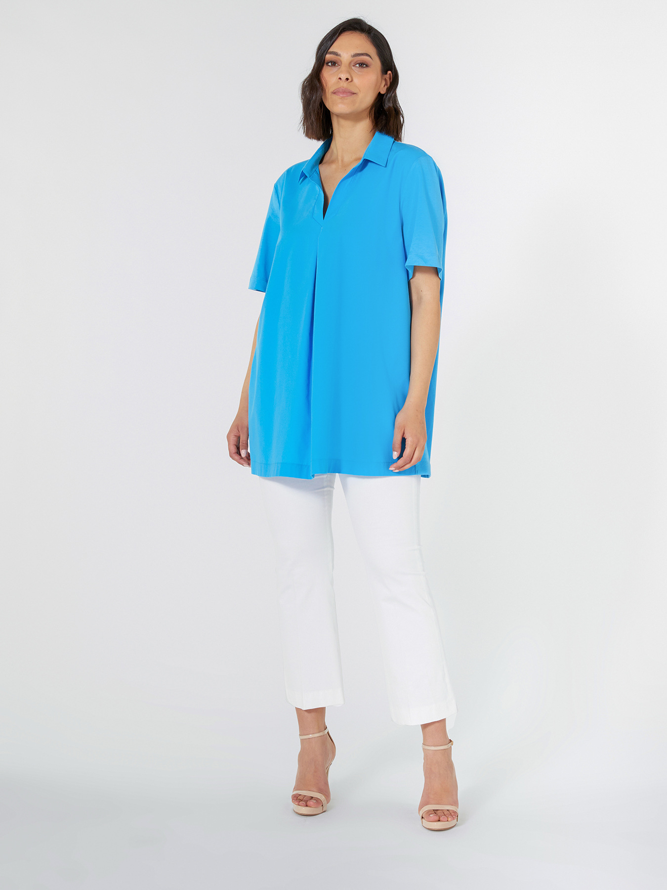 Jersey ad poplin T-shirt image number 2