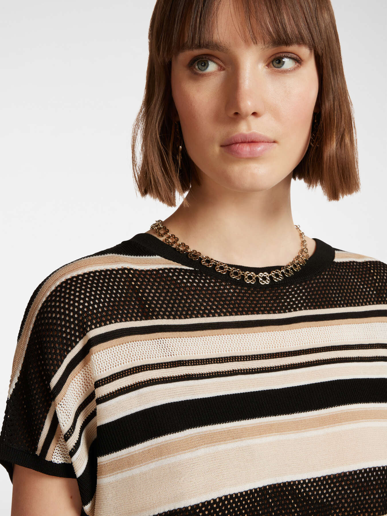 Maglia leggera a righe image number 3