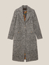 Tweed coat with pockets image number 4