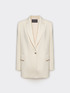 Blazer in crepe cady image number 5