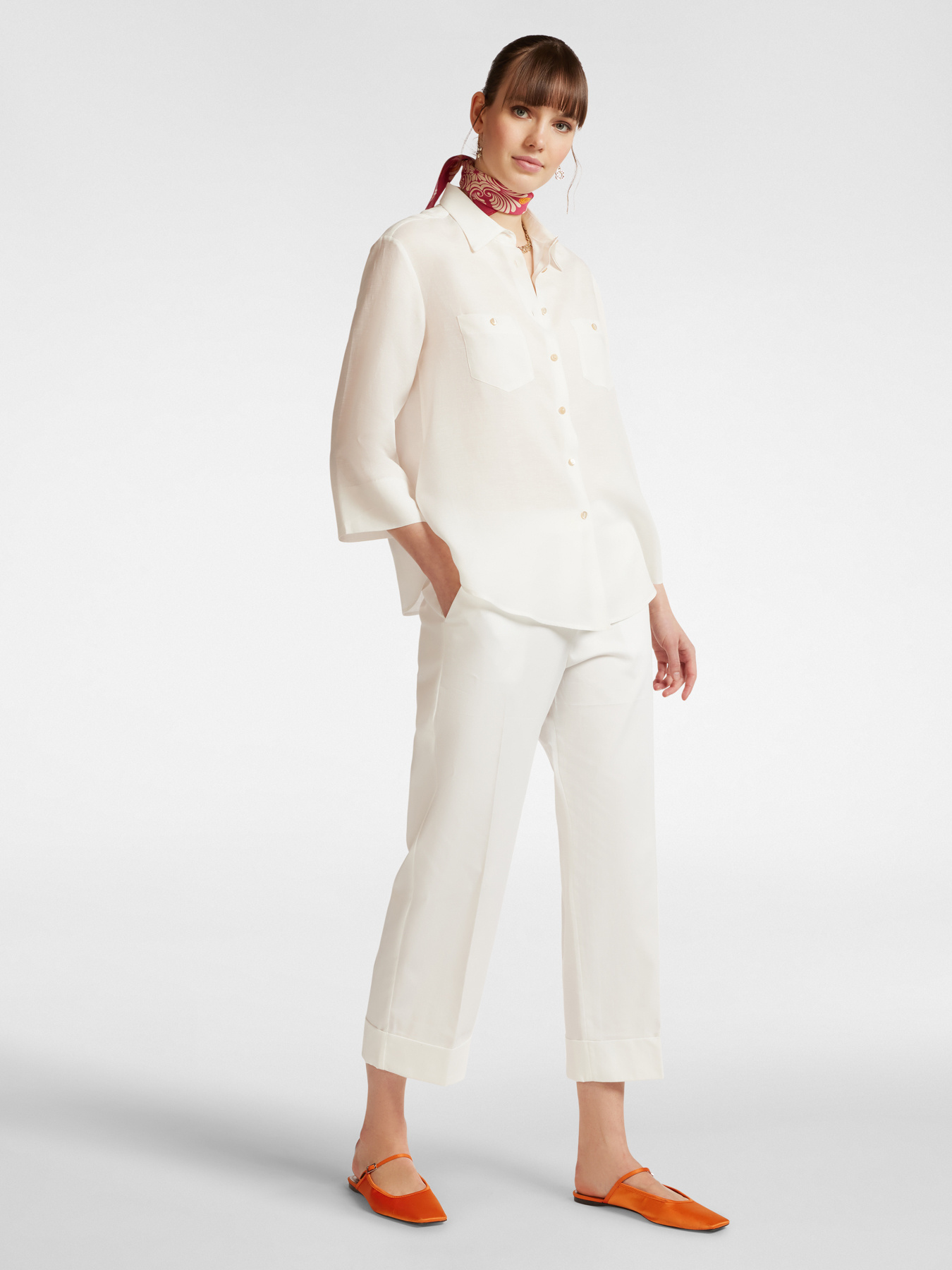 Hemdbluse mit Taschen image number 2