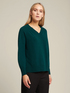 Pure carded wool sweater image number 0