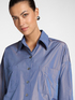 Camisa em tafet&aacute; com bolsos image number 3