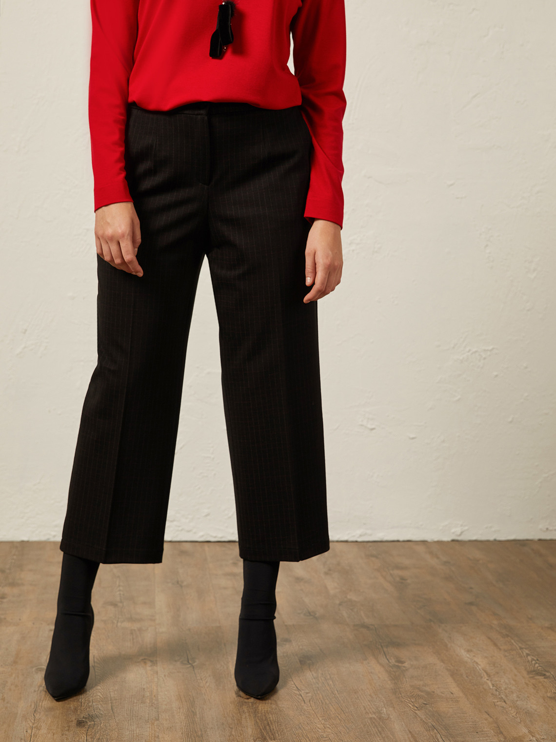 Elenamiro: Cal&ccedil;as retas em tecido prestigioso_5