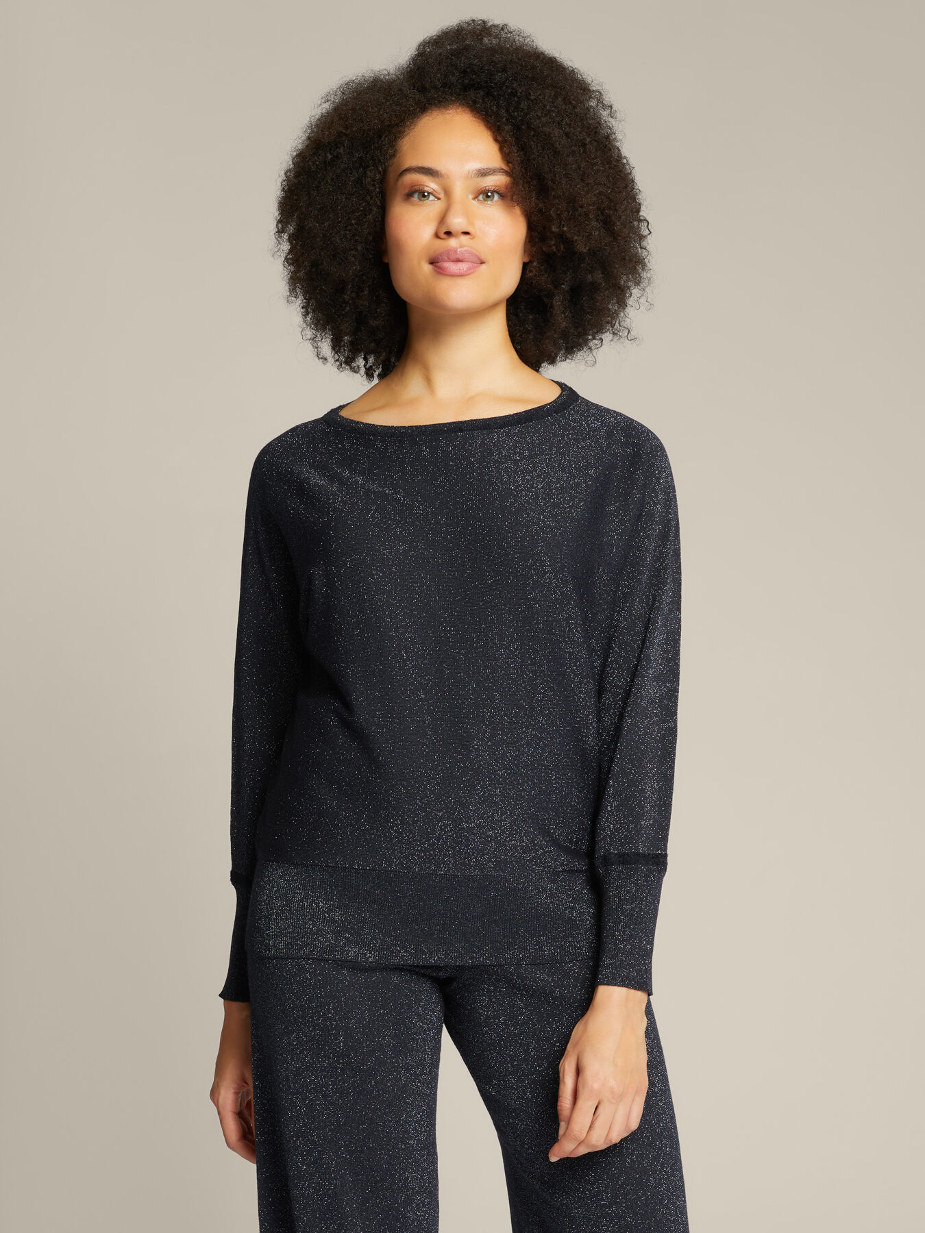 Maglia in Viscosa Ecovero™ lurex image number 0