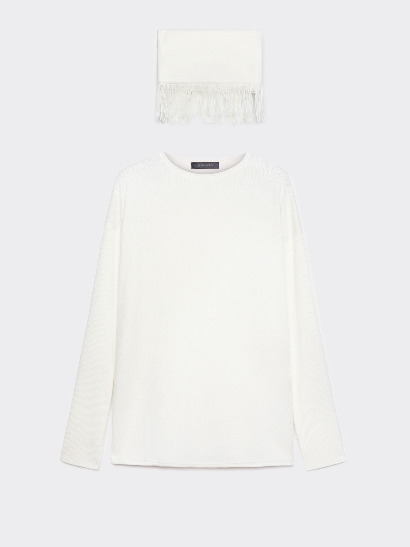 Camisola com gola remov&iacute;vel image number 4