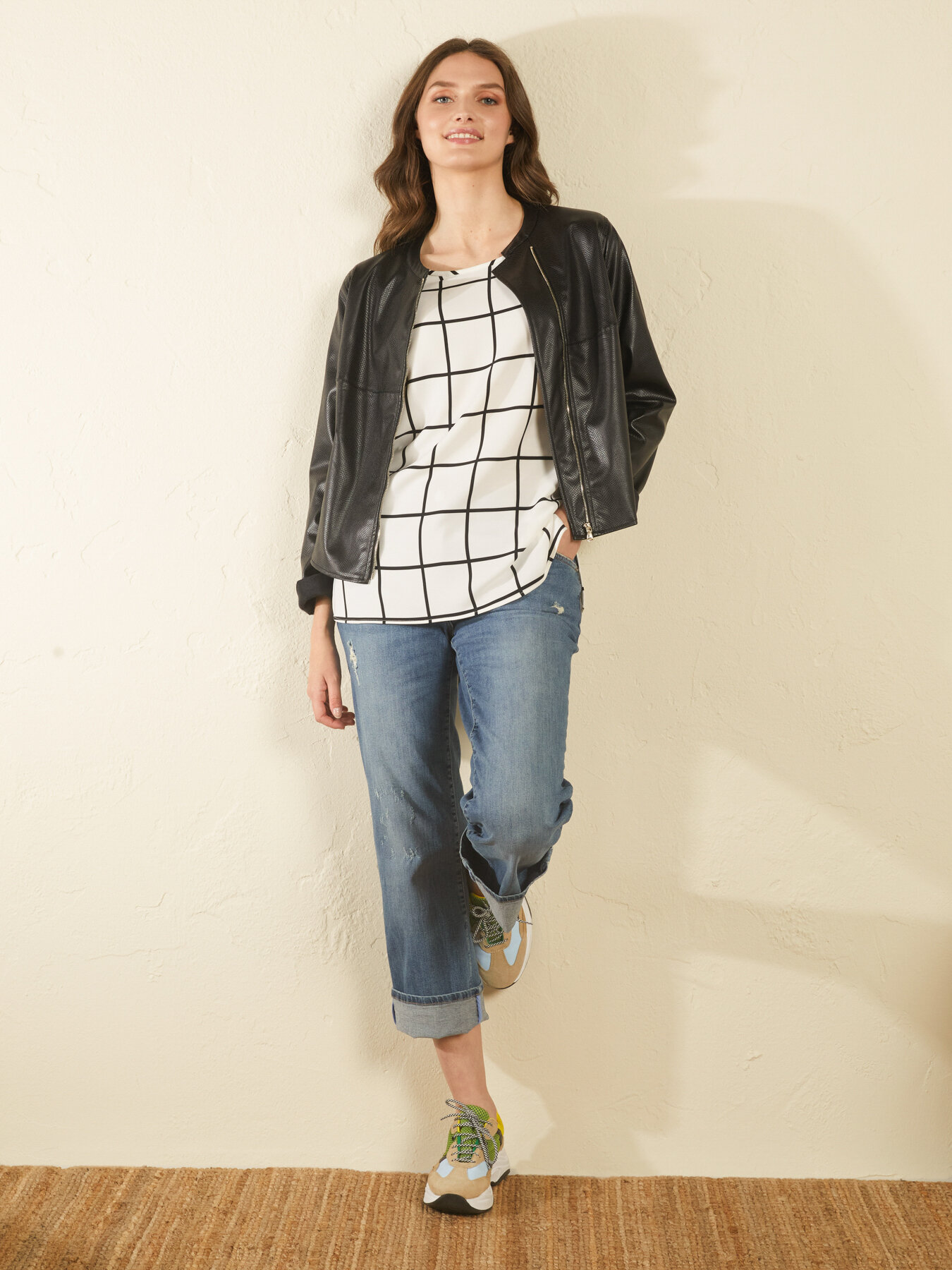 Straight jeans, denim 10 OZ image number 5