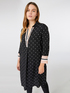Robe mi-longue en viscose imprim&eacute;e image number 2