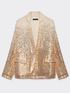 Full sequined blazer image number 4