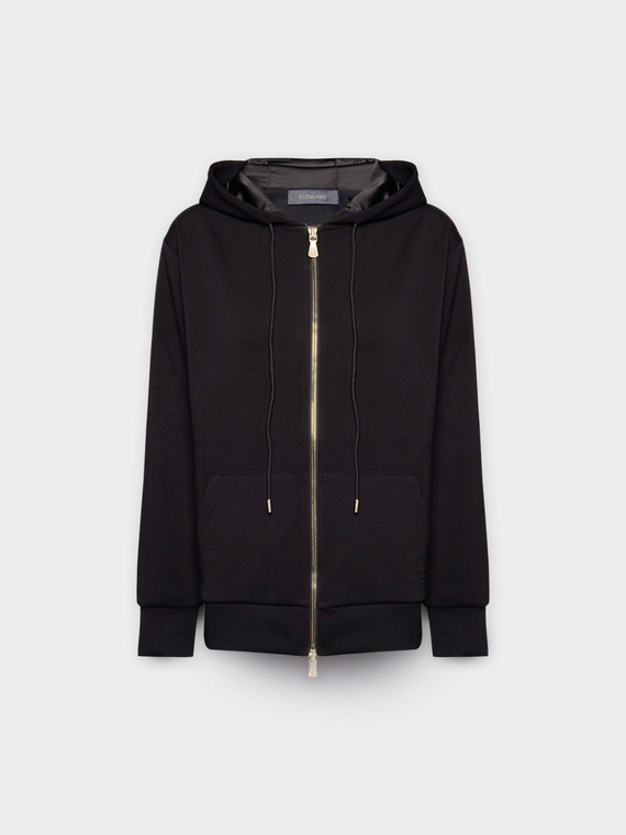 Sweatshirt &agrave; capuche