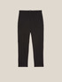 FAILLE STRETCH TUXEDO-STYLE TROUSERS image number 5