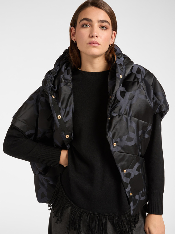 Monogram Sleeveless Down Jacket