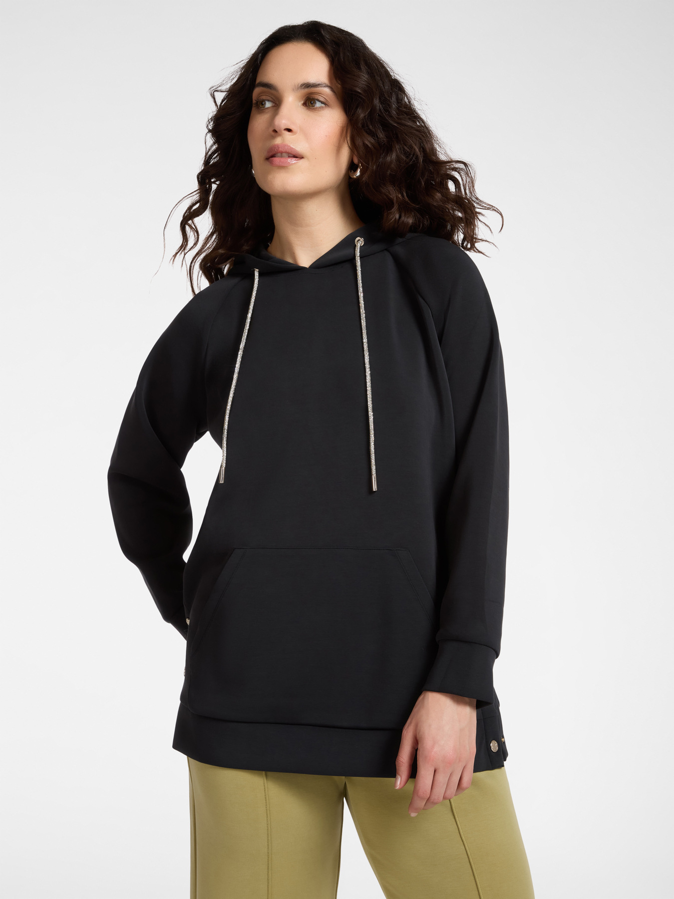 Modal blend hooded sweatshirt image number 0