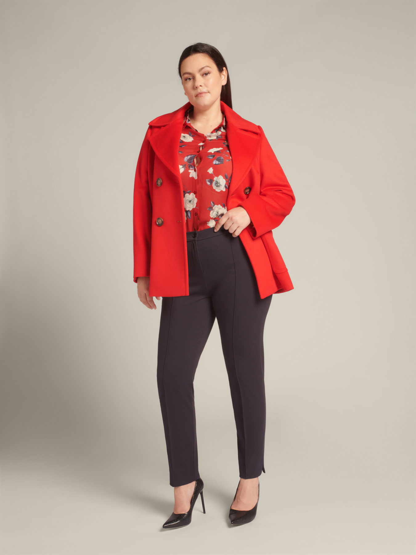 Pantalones slim el&aacute;sticos image number 0