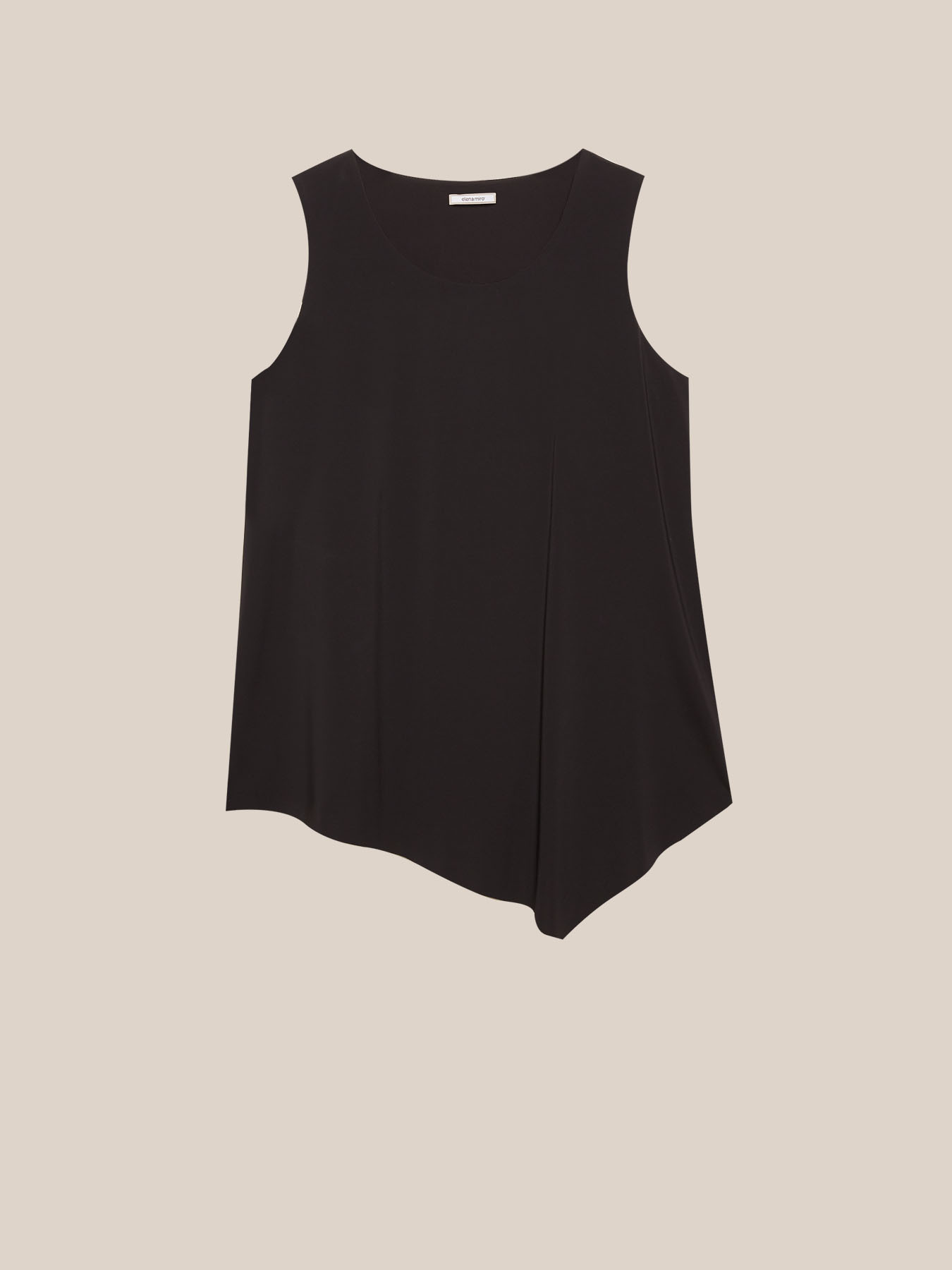 Top with asymmetrical hem image number 3