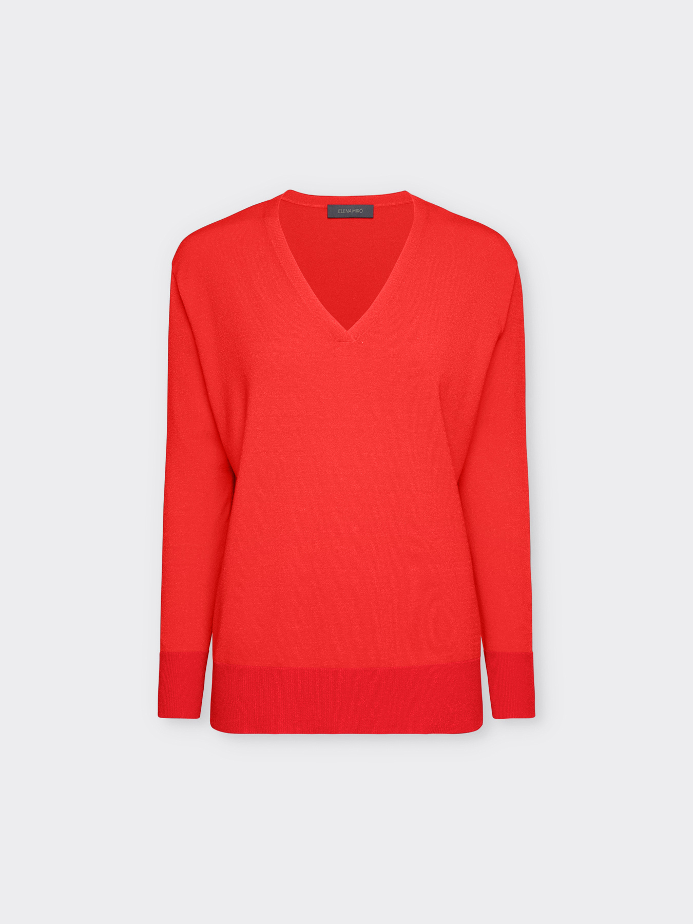 Maglia con scollo a V image number 4