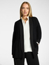 Long cardigan in pure wool image number 0
