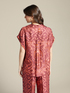 Blouse with ethnic print image number 2