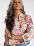 Printed viscose shirt image number 3