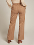 Pantaloni dritti in tela check image number 1