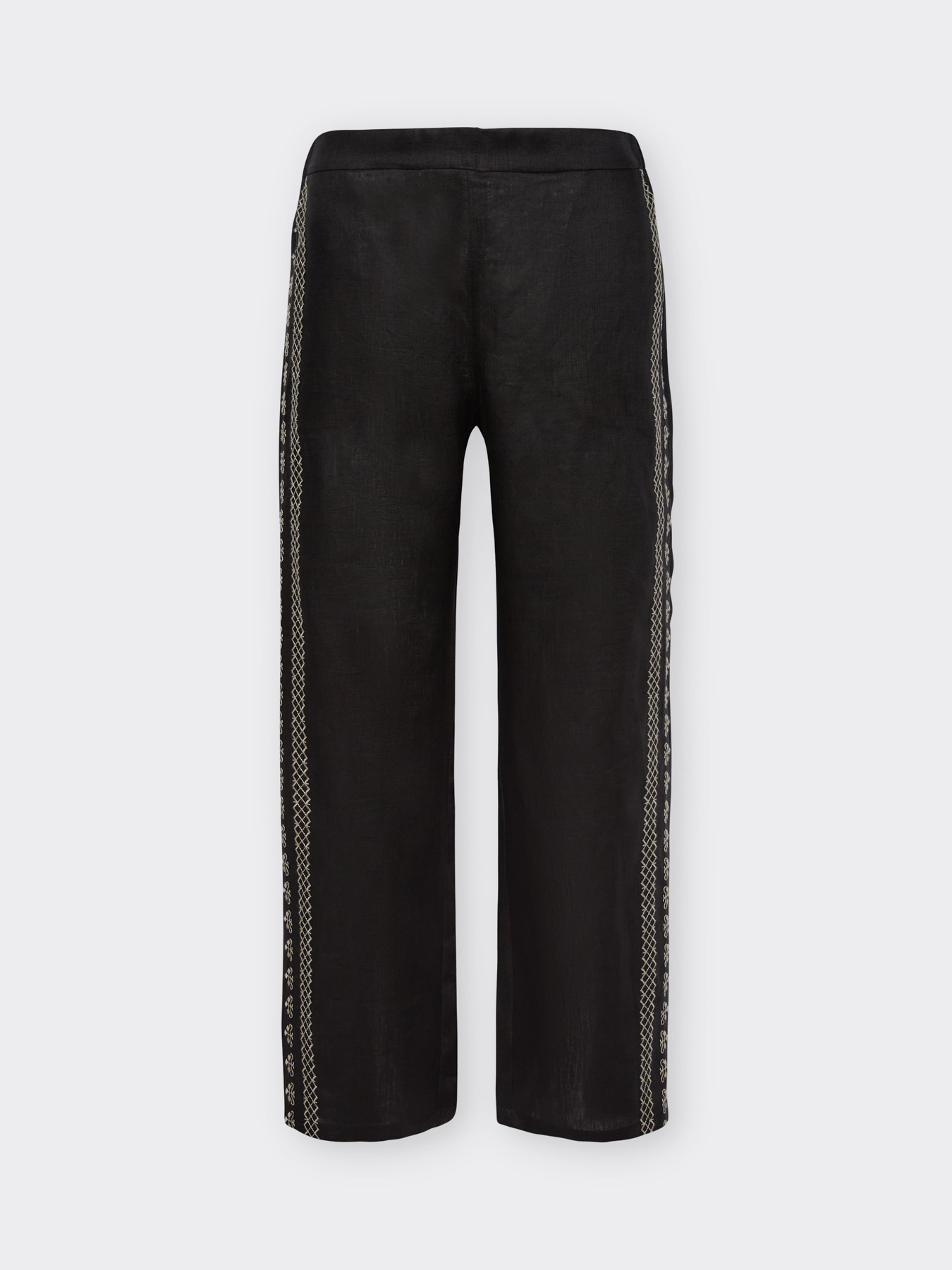 Bestickte Cropped-Hose image number 4