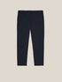 Pantaloni chinos in doppio raso image number 5