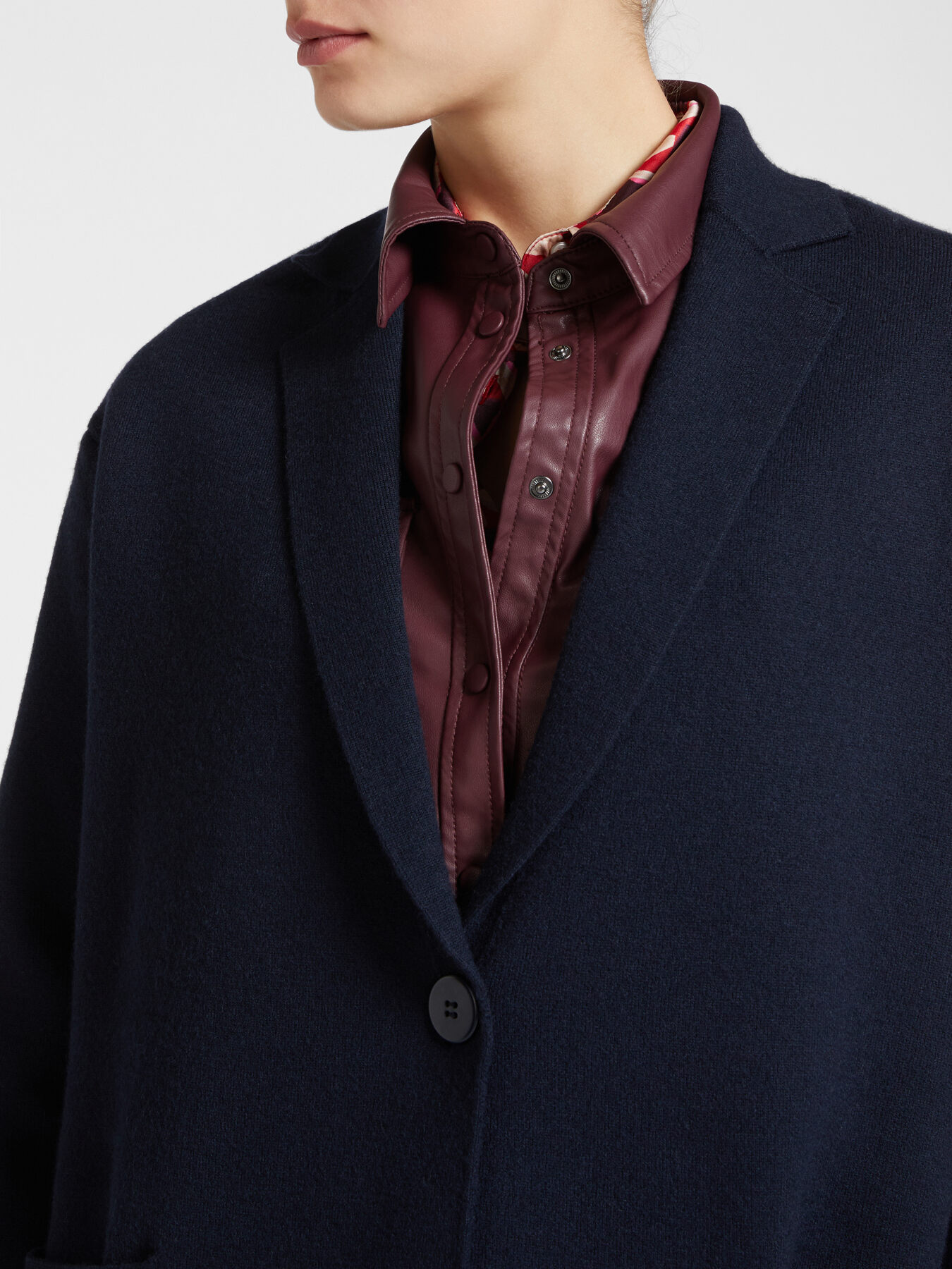Mantel aus doublierter Wolle image number 3