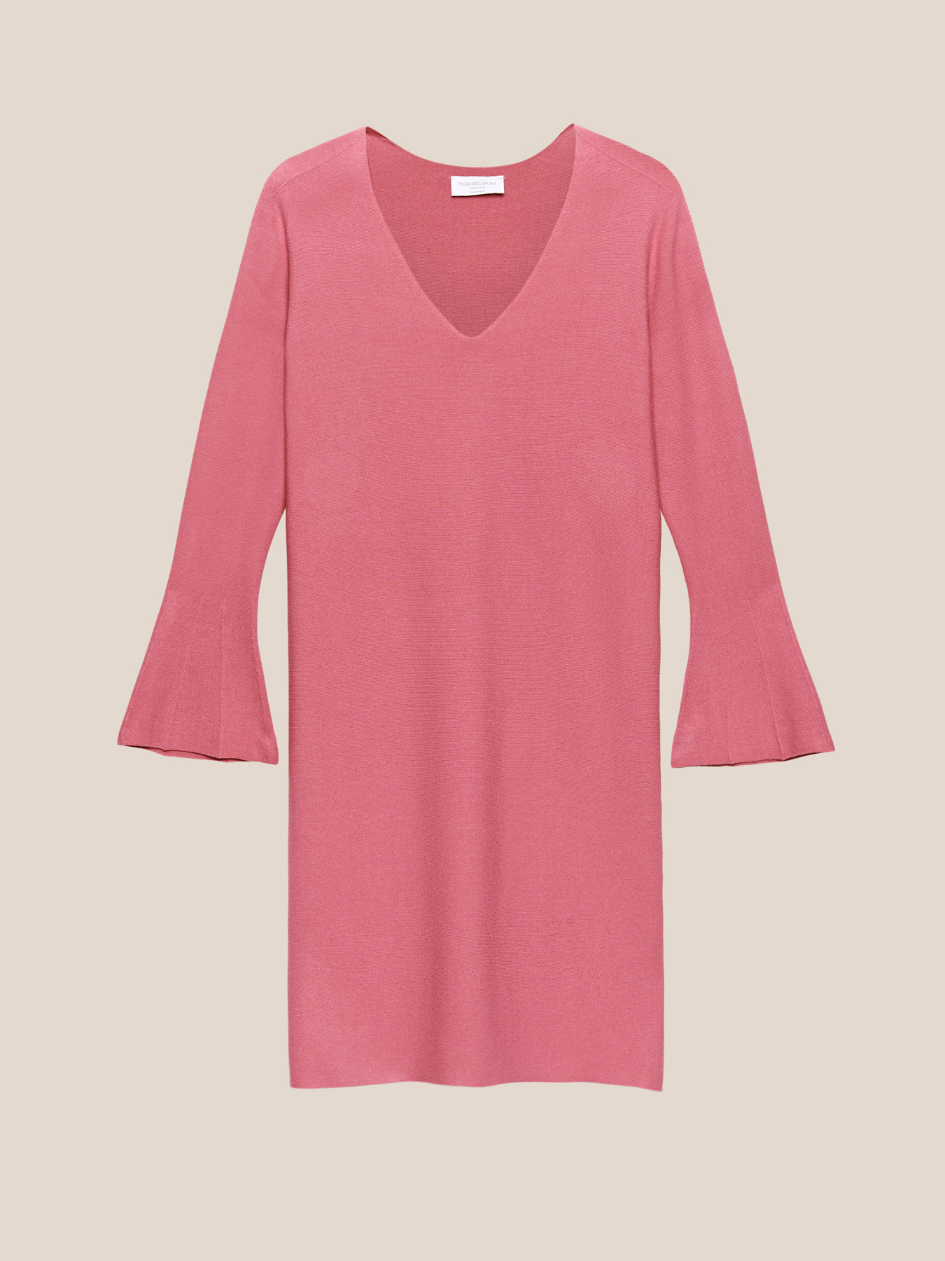 Viscose dress with flared cuffs image number 4