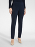 Pantaloni slim in punto Milano image number 2