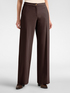 Gerade geschnittene Hose aus Viskosemischung image number 1