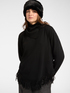Pullover mit Fransen und abnehmbarem Kragen image number 0