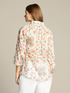 Printed cotton voile blouse image number 1